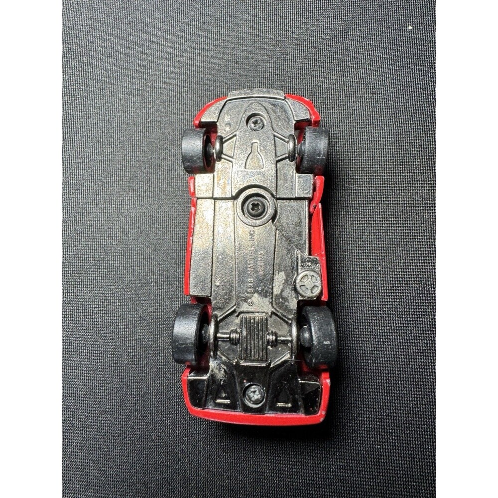 1998 Hot Wheels Crashers "Bi-Sector" Car – Technique T9 Red – GUC - Picture 5 of 8
